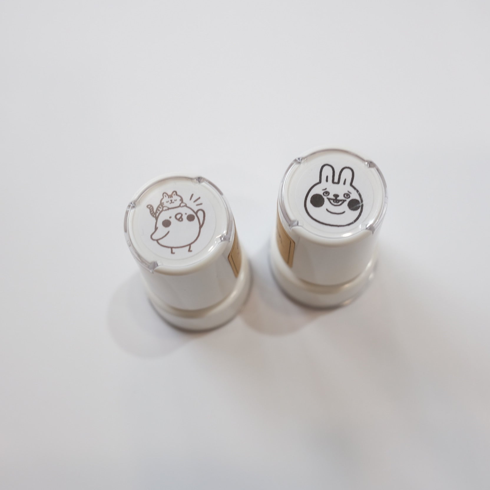 光敏印章– 懶散兔與啾先生Lazy Rabbit & Mr Chu