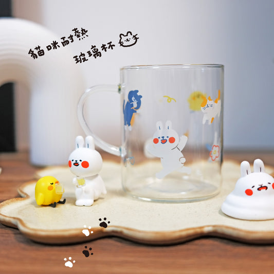 貓咪耐熱玻璃杯
